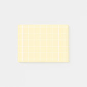 Notas Post-it® Grid paper: minimalist grid (lemon) Notes (Voorkant)