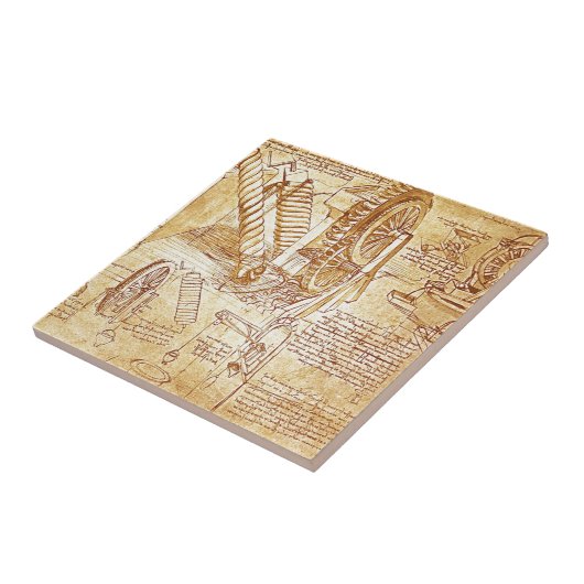 Nota's van Da Vinci Tegeltje (Zijkant)