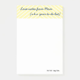 Nota's van de liefde van mama | Herinneringen voor Post-it® Notes