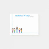 Nota's van de schoolverpleegster (post-it notes) post-it® notes (Voorkant)