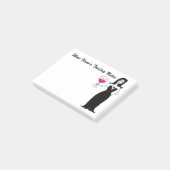 Nota's voor het testen van wijn met Vixen Post-it® Notes (Schuin)