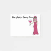 Nota's voor tests van Wine Goddess Post-it® Notes (Voorkant)