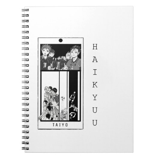 Notbooks ainme notitieboek (Voorkant)