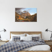 Notch van de witte bergen (Crawford Notch) Canvas Afdruk (Insitu (Slaapkamer))
