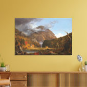 Notch van de witte bergen (Crawford Notch) Canvas Afdruk (Insitu (Woonkamer))