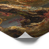 Notch van de witte bergen (Crawford Notch) Poster (Hoek)