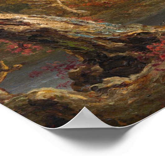 Notch van de witte bergen (Crawford Notch) Poster (Hoek)