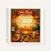 note book notitieboek (Voorkant)