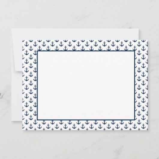 Note Card Anchor Notitiekaartje (Voorkant)