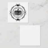 Note Card Notitiekaartje (Voorkant / Achterkant)