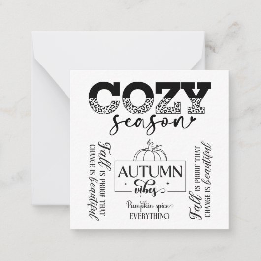 Note Card Notitiekaartje (Voorkant)