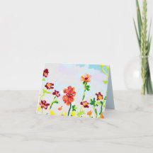 Note Card : Springs In The Air .