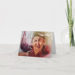 Note Card - "Winemaker Papa" Feestdagen Kaart