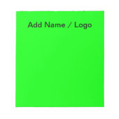 Note-is-Me Notities Heldergroene Notitieblokken (Voorkant)