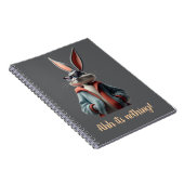Note pad bunny's design elegant stijlvol notitieboek (Rechterzijde)