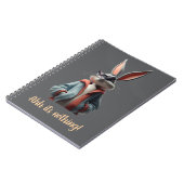 Note pad bunny's design elegant stijlvol notitieboek (Linkerzijde)