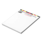 Note Pad for Mission of Hope Notitieblok (Linkerzijde)