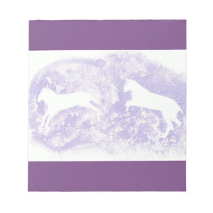 Note Pad met ontwerp voor paarden Notitieblok