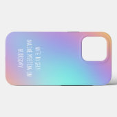 "Note to Self" Funny Colorful Case-Mate iPhone Case (Achterkant (horizontaal))