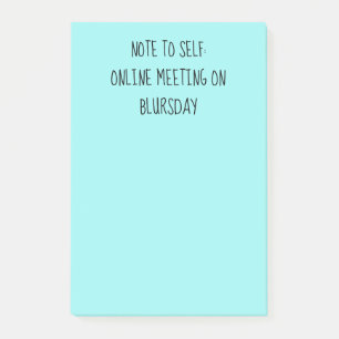 "Note to Self" Funny Home Kantoor Notes