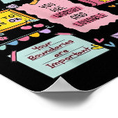 Note To Self Psychologist Mental Health Awareness Poster (Hoek)