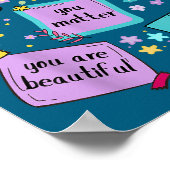 Note To Self You Suicide Prevention Awareness  Poster (Hoek)