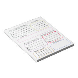 Notebook (13,97 x 15,24 cm), 40 Pages - Today Notitieblok