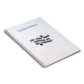 Notebook (16,5 x 22,2 cm) - The Only Thing Notitieboek (Rechterzijde)