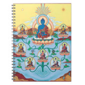 NOTEBOOK 8 Medicine Buddhas - Masters of Healing Notitieboek (Voorkant)