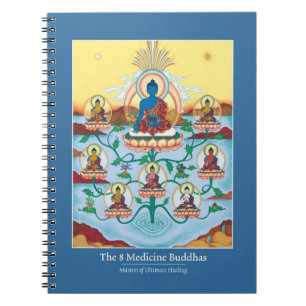 NOTEBOOK 8 Medicine Buddha's Notitieboek