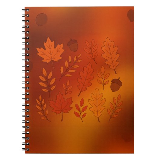 Notebook autumn notitieboek (Voorkant)