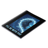 Notebook Bald Eagle Heart Love 1 Notitieboek (Linkerzijde)