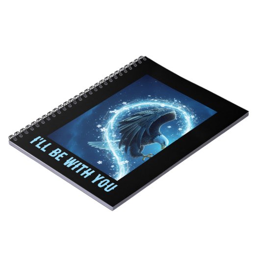 Notebook Bald Eagle Heart Love 1 Notitieboek (Linkerzijde)