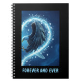 Notebook Bald Eagle Heart Love 2 Notitieboek (Voorkant)