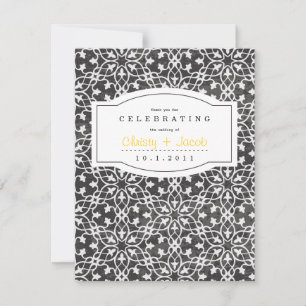 Notebook bedankt opmerking notitiekaartje