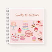 Notebook cake design notitieboek (Voorkant)