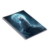 notebook cat and the moon notitieboek (Rechterzijde)