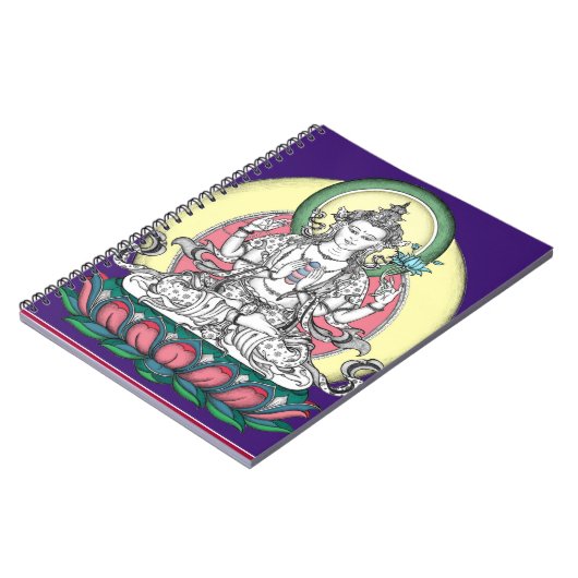 NOTEBOOK Chenrezig/Avalokiteshvara Notitieboek (Linkerzijde)