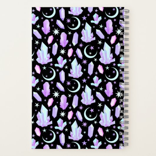 Notebook "Crystals" Notitieboek (Achterkant)