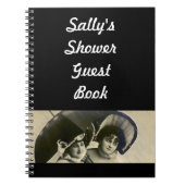 Notebook Cute Fun Vrijgezellenfeest Advice Guest B Notitieboek (Voorkant)