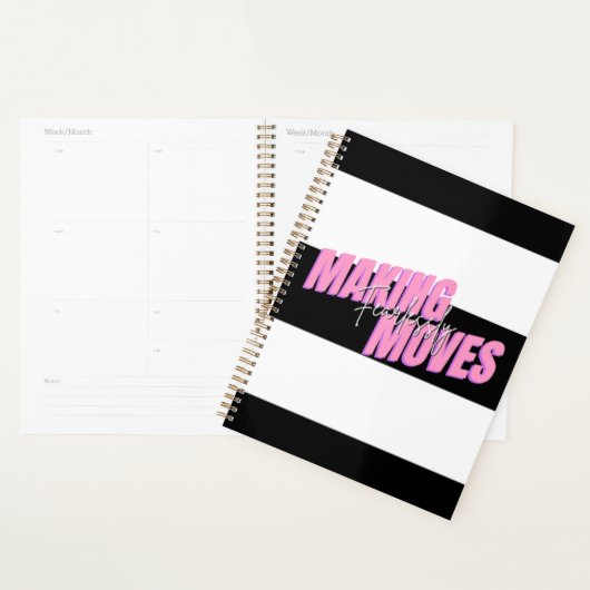 Notebook 'Dapper Verder Gaan' Planner (Display)