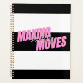 Notebook 'Dapper Verder Gaan' Planner (Voorkant)