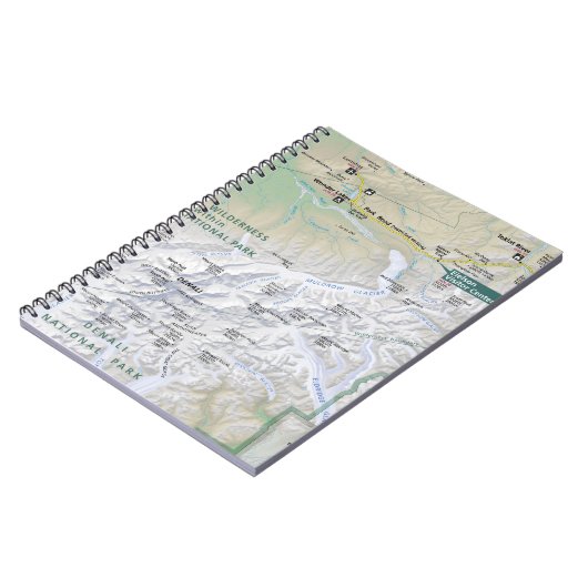 notebook Denali (Alaska) Notitieboek (Linkerzijde)