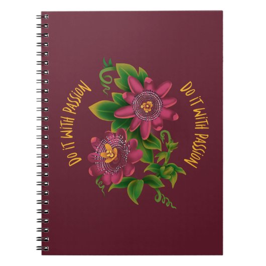 Notebook Do It With Passion Notitieboek (Voorkant)