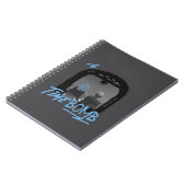 Notebook | Ekko x Jinx | TimeBomb | Arcane Notitieboek (Linkerzijde)