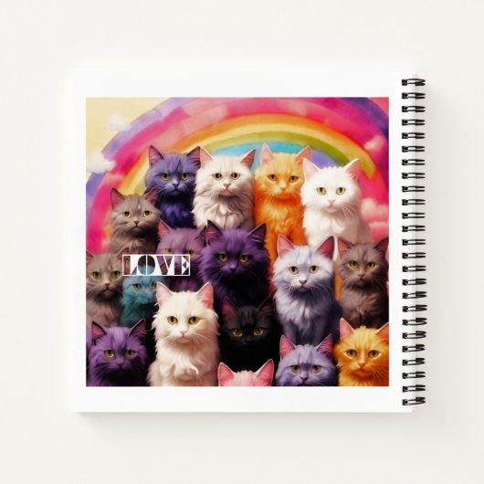 Notebook for Cat Lovers Notitieboek (Achterkant)