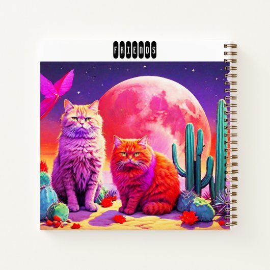 Notebook for Cat Lovers Notitieboek (Achterkant)
