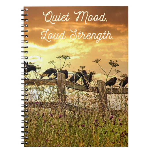 Notebook for When You Just Need to Feel Strong  Notitieboek (Voorkant)