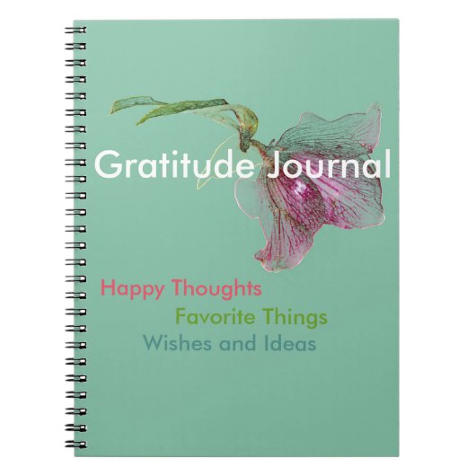 Notebook Gratitude Journal Notitieboek (Voorkant)