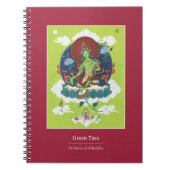 NOTEBOOK Green Tara - De moeder van alle boeddha's Notitieboek (Voorkant)